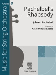 Pachelbel's Rhapsody Orchestra sheet music cover Thumbnail